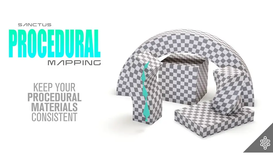 Blender插件 – 程序化贴图 Sanctus Procedural Mapping