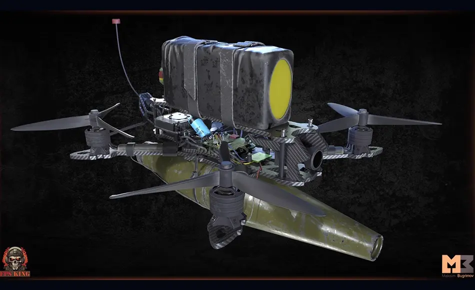 【UE5】军用无人机 Military Drones