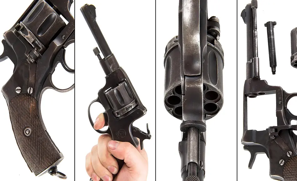 31 张左轮手枪参考照片 Nagant M1895 Revolver | Reference Pack