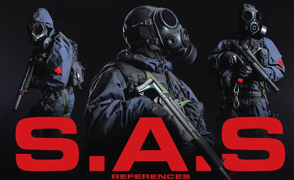230 张特种部队队员参考照片 SAS Operator | 230+ Gear & Poses Reference Photos