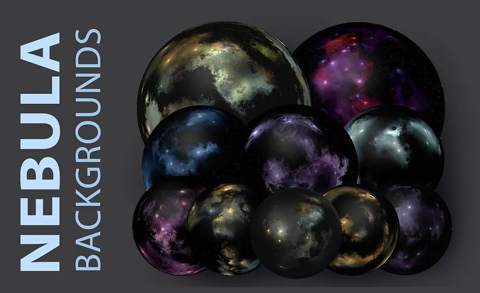 星云球面图 Nebula Spherical Maps 8192×4096 px