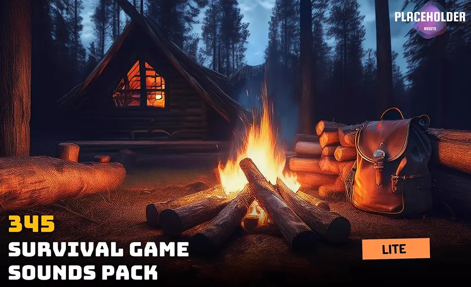 Unity音效 – 生存游戏音效包 Survival Game Sounds Pack – Lite Edition