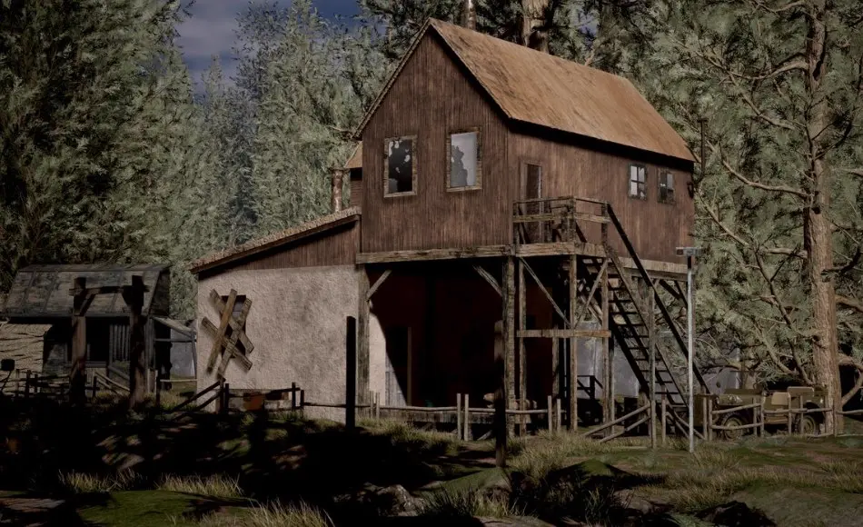 【UE5】废弃军事哨所 Deserted Military Outpost in the Forest Environment 【UE5】废弃军事哨所 Deserted Military Outpost in the Forest Environment
