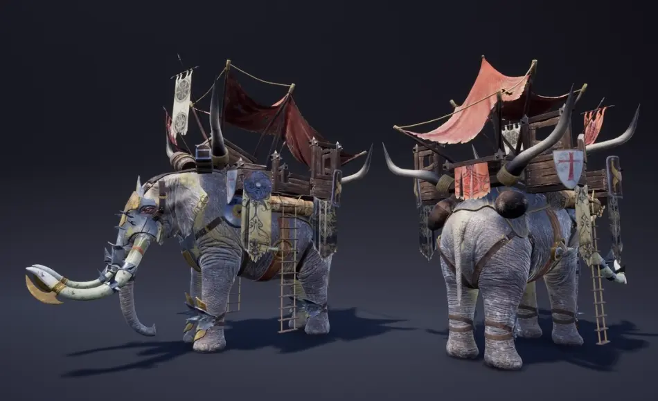 【UE5】幻想大象 Fantasy Elephant