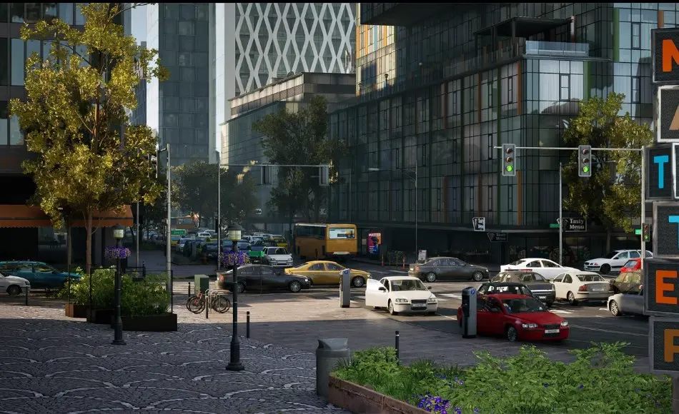 【UE5】现代城市环境 Modern City Environment