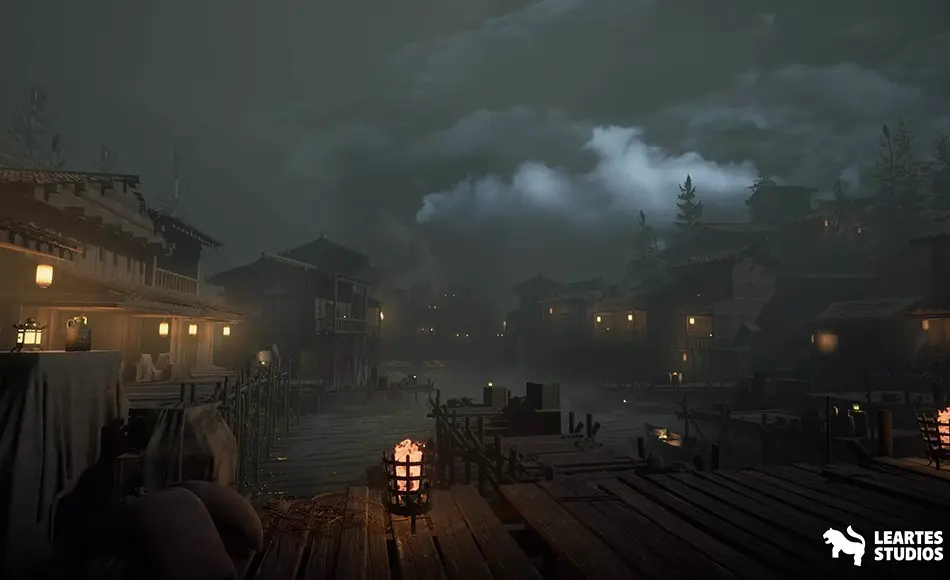 Unity场景 – 亚洲渔村环境 Asian Fishing Village Environment