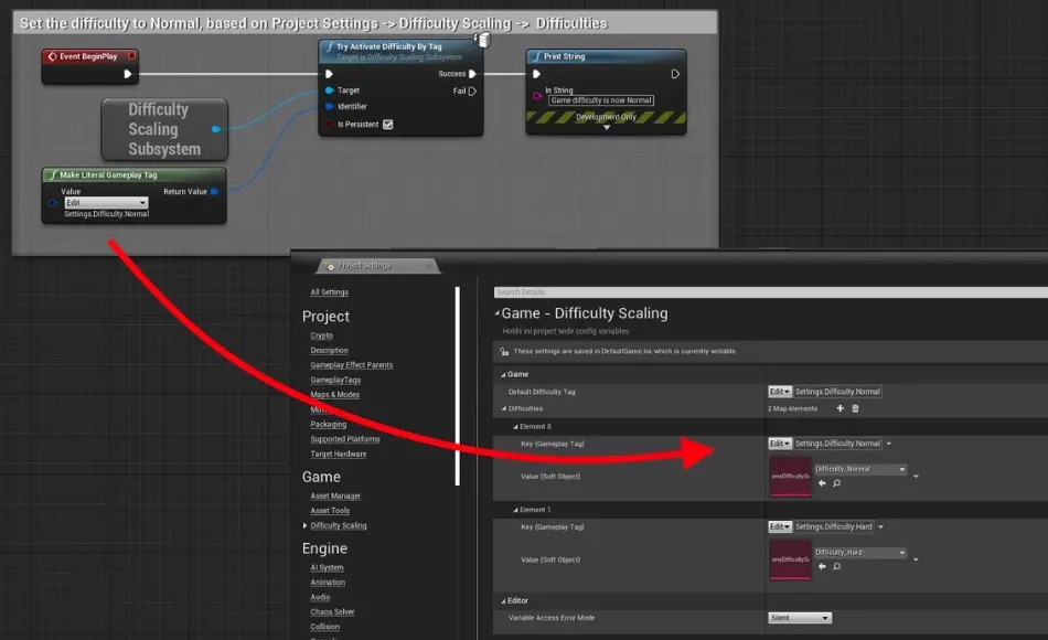 UE5插件 – 游戏难度缩放插件 Difficulty Scaling Plugin UE5插件 – 游戏难度缩放插件 Difficulty Scaling Plugin