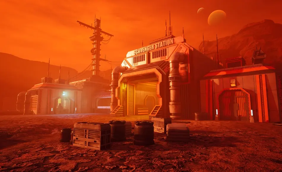 【UE5】外星沙漠站 Alien Desert Station