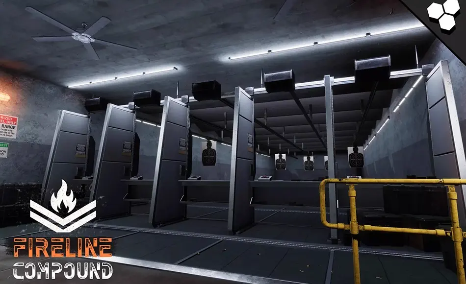 Unity场景 – 模块化射击场 Modular Shooting Range (Military Base, Military Facility, Shooting Range, Army)