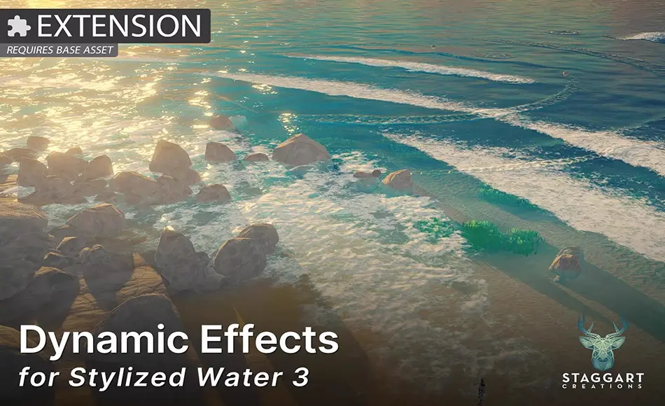 Unity插件 – 风格化动态涟漪效果 Dynamic Effects for Stylized Water 3 (Extension)