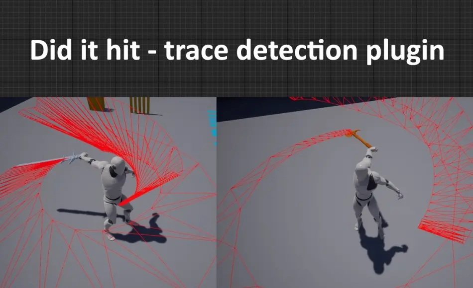 UE5插件 – 碰撞的检测系统 Did it hit – Trace Detection Plugin