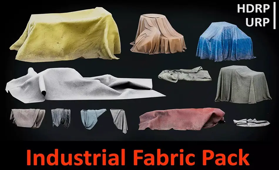 Unity资产 – 工业面料资产 Industrial Fabric Pack