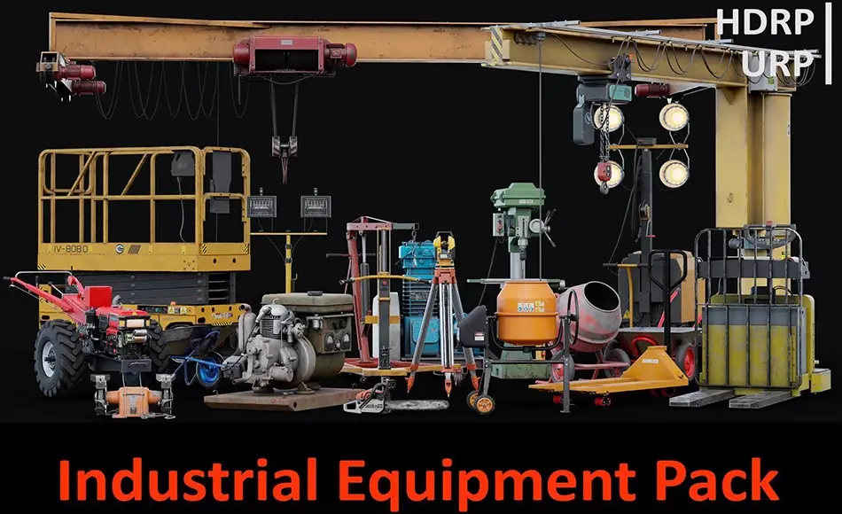 Unity资产 – 工业设备包 Industrial Equipment Pack