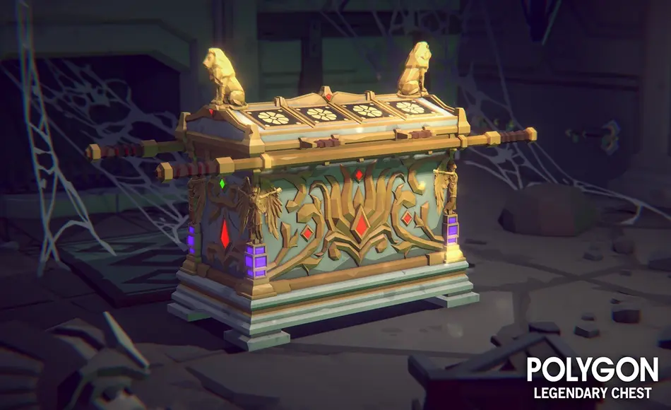 Unity资产 – 风格化传奇宝箱 POLYGON – Legendary Chest