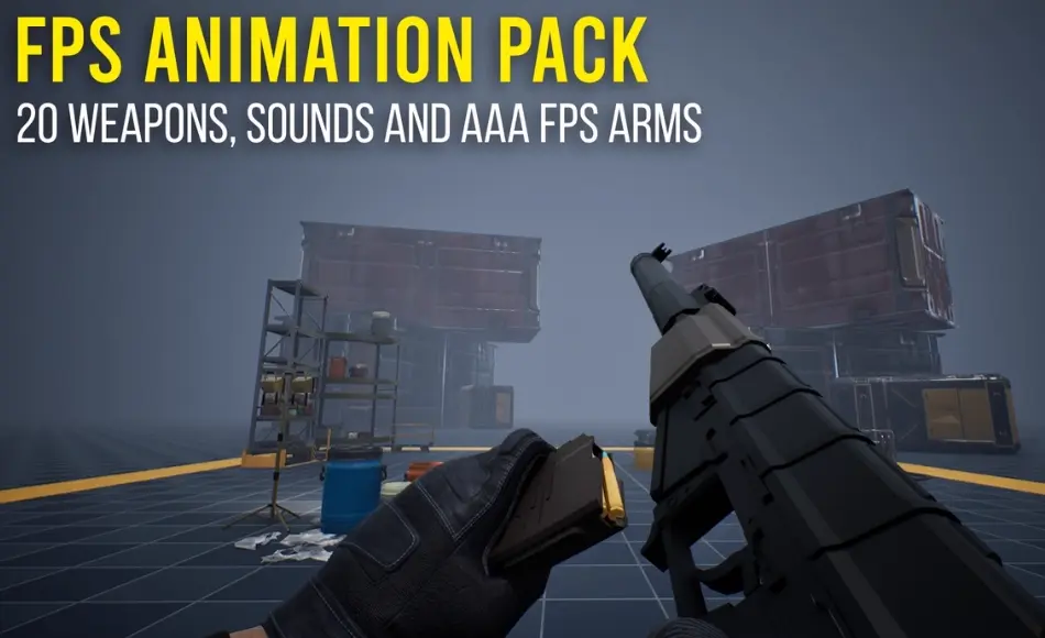 UE5插件 – 射击游戏动画资产包 FPS Animation Pack Ultimate UE5插件 – 射击游戏动画资产包 FPS Animation Pack Ultimate