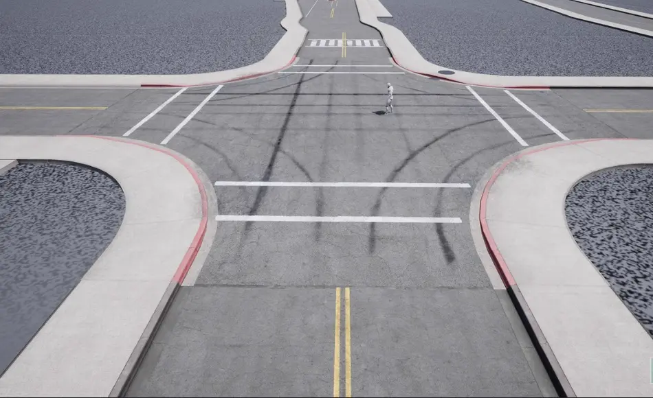 【UE5】模块化道路包 Modular Roads Pack