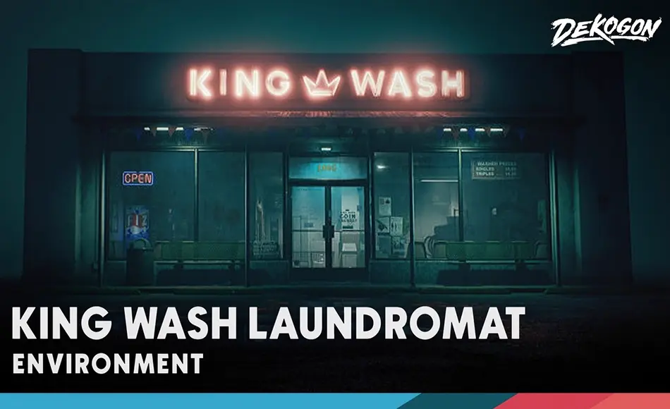 【UE5】自助洗衣店 King Wash Laundromat (LEGACY VERSION) 【UE5】自助洗衣店 King Wash Laundromat (LEGACY VERSION)