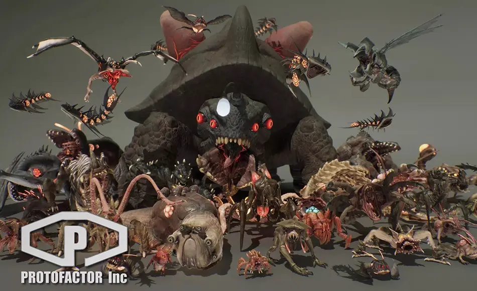 Unity角色 – 怪物角色集 MONSTER FULL PACK VOL 1