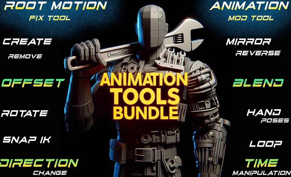 UE5插件 – 动画工具包 Animation Tools Bundle