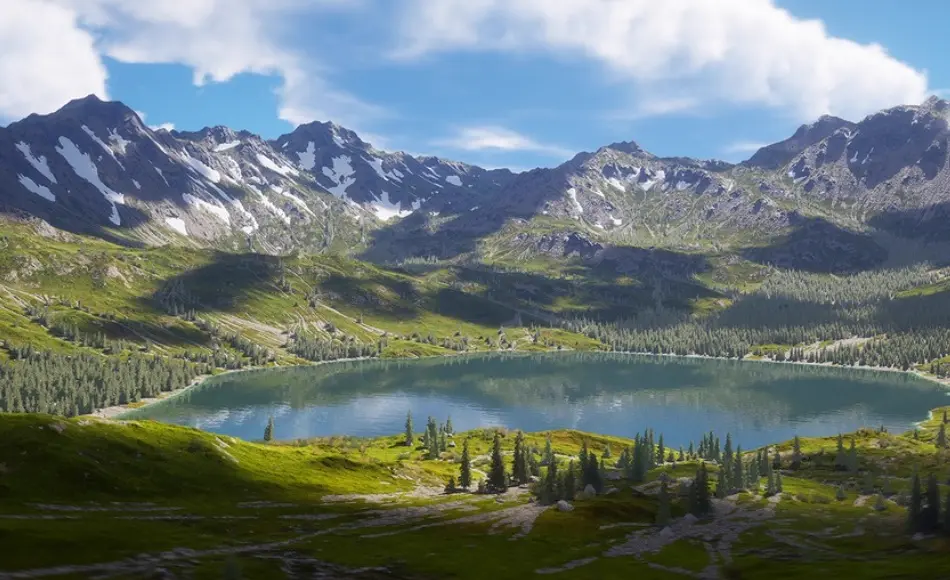 【UE5】高山风景 Alpine Landscape