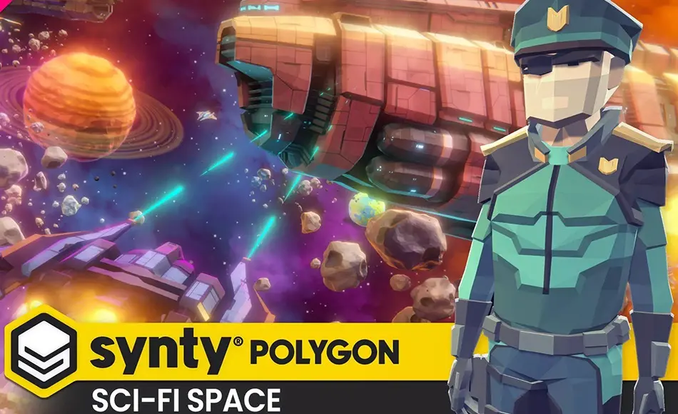 Unity资产 – 风格化科幻空间站 POLYGON – Sci-Fi Space Pack Unity资产 – 风格化科幻空间站 POLYGON – Sci-Fi Space Pack