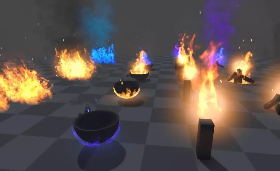 Unity特效 – 环境火焰特效 Environment Fire VFX