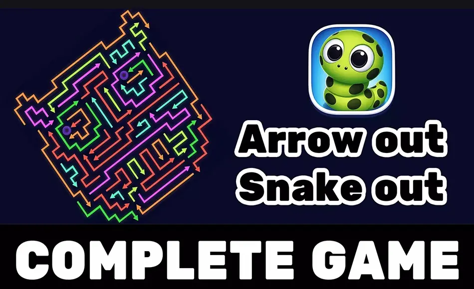 Unity开发 – 逃脱休闲游戏开发模板 Escape – Arrow & Snake Puzzle | Template + Editor