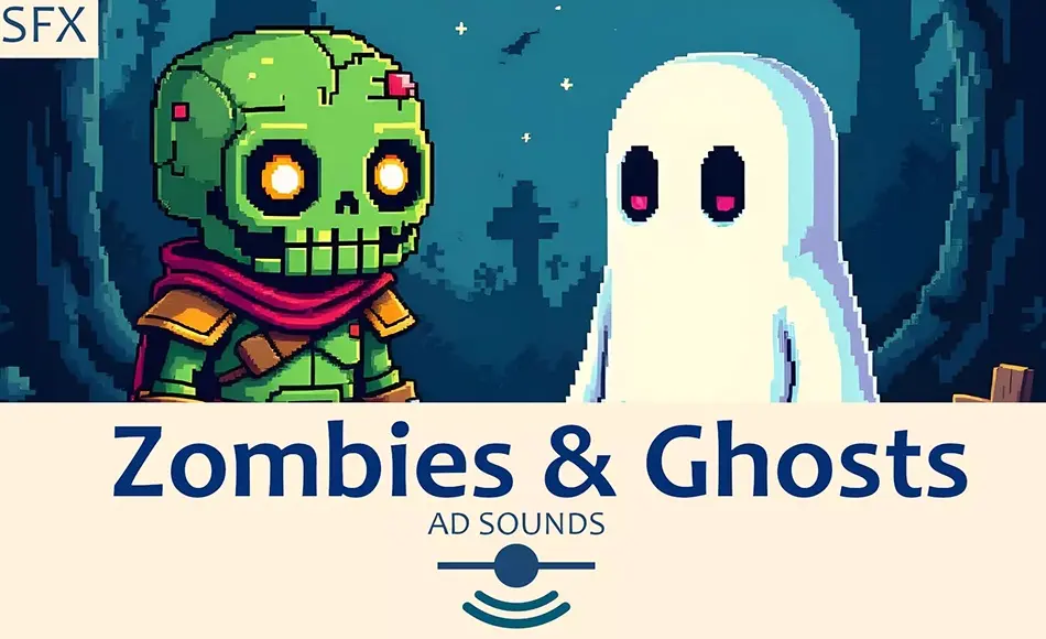Unity音效 – 僵尸幽灵音效 Zombies & Ghosts – Sound Effects