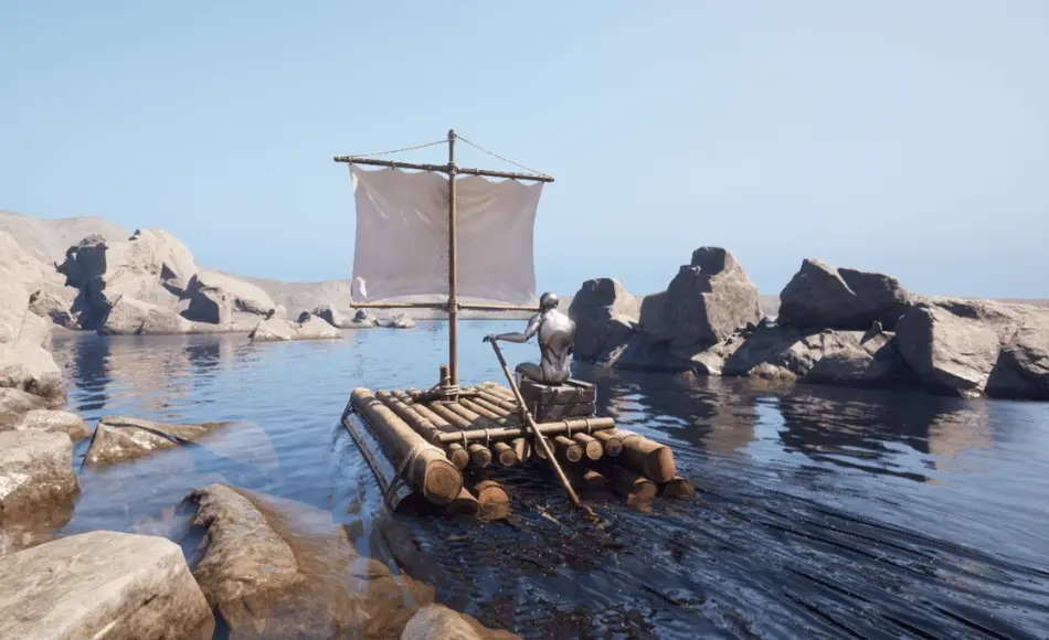 【UE5】可驾驶木筏 Realistic Drivable Raft