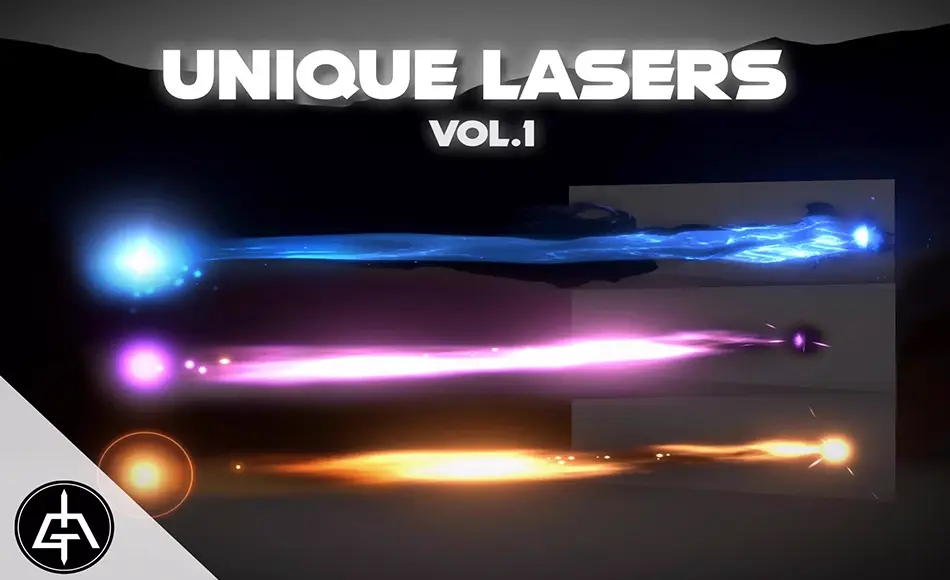 Unity特效 – 激光特效 Unique Lasers Volume 1