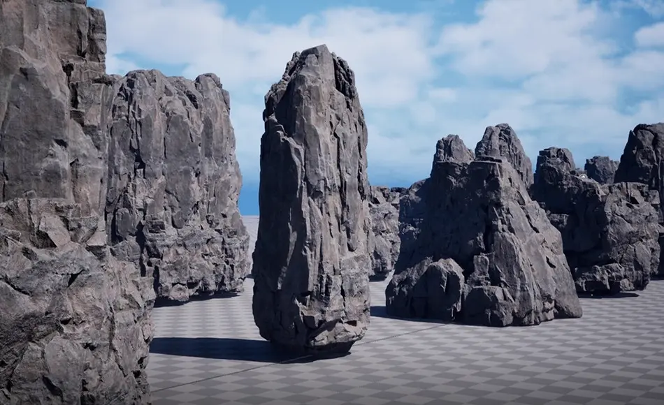 【UE5】悬崖岩石资产 Vampawn Cliff Pack – High-Quality PBR Cliff Collection