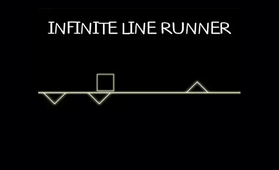Unity开发 – 障碍躲避游戏开发 Infinite 2d line runner – avoid triangle obstacles – ready for release