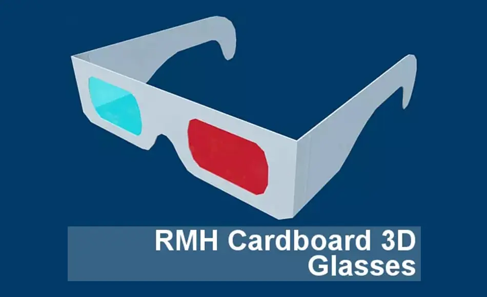 Unity资产 – 纸板3D眼镜 RMH Cardboard 3D Glasses