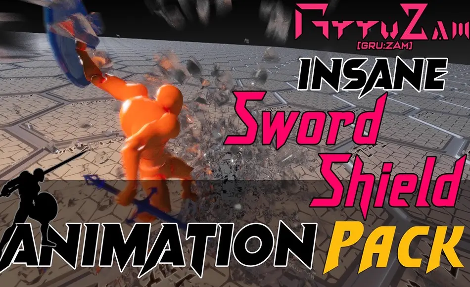 【UE5】疯狂剑盾组合动作游戏 Insane Sword Shield Pack Action RPG | Available for all genres. 【UE5】疯狂剑盾组合动作游戏 Insane Sword Shield Pack Action RPG | Available for all genres.