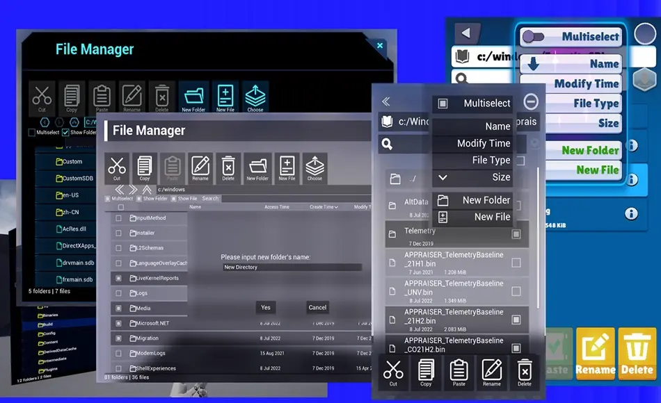 UE5插件 – 文件管理器套件 UMG File Manager Kit