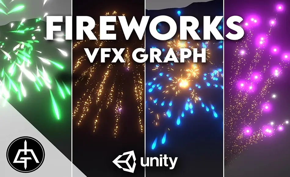 Unity特效 – 烟花视觉特效 VFX Graph – Fireworks – Vol. 1