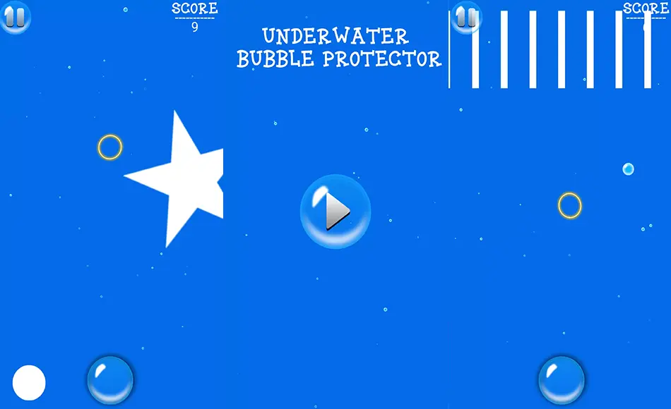 Unity开发 – 气泡上升游戏开发模板 Underwater Bubble Balloon Rise Up Protector