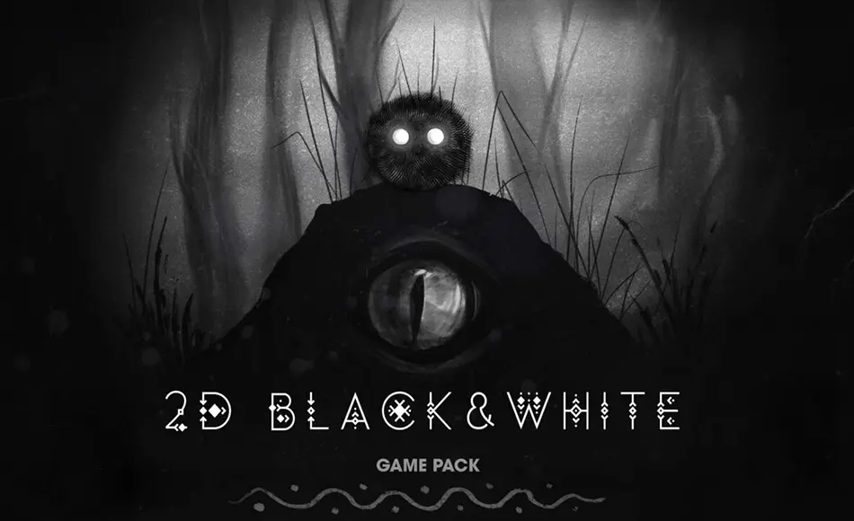 Unity资产 – 黑白游戏资产包 2D Black&White Game Pack