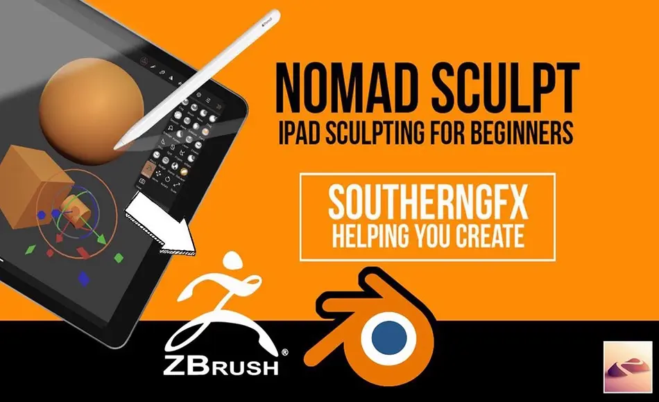 手绘雕刻教程 Nomad Sculpt – The Ultimate Course 手绘雕刻教程 Nomad Sculpt – The Ultimate Course