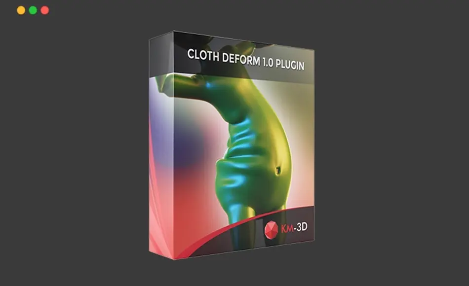 3Dmax插件 – 布料变形器 Cloth Deform for 3ds Max