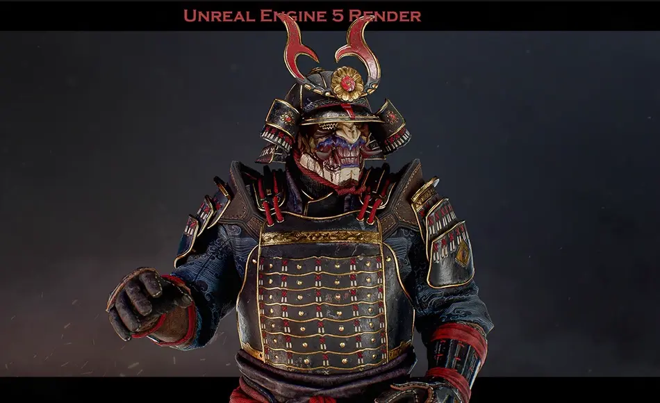 【UE5】武士角色 Samurai Ichiro