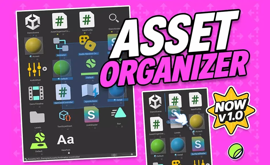 Unity插件 – 项目管理插件 ASSET ORGANIZER – Ultimate Project Window Sorting