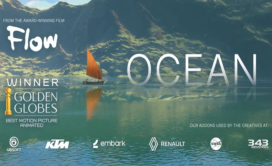 Blender插件 – 写实海洋系统 Physical Open Waters – Ocean Blender插件 – 写实海洋系统 Physical Open Waters – Ocean