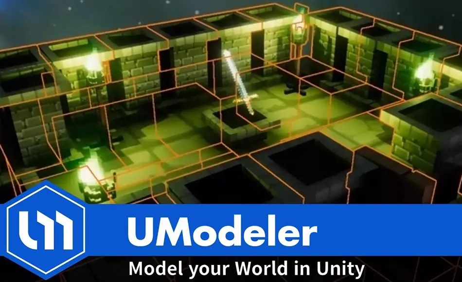 Unity插件 – 模型编辑建模插件 UModeler