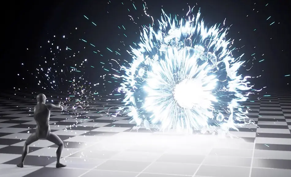 【中文字幕】虚幻引擎中创建带电能量光束特效 Creating a Charged Energy Beam in Unreal Engine