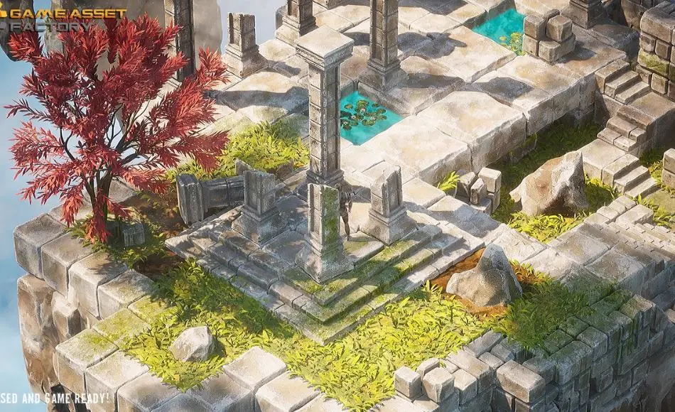 【UE5】天坛 Isometric World : Sky Temple