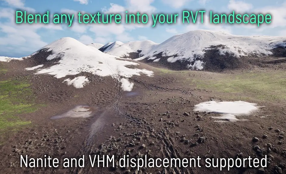 【UE5】高级贴花系统 Advanced RVT Decals 【UE5】高级贴花系统 Advanced RVT Decals