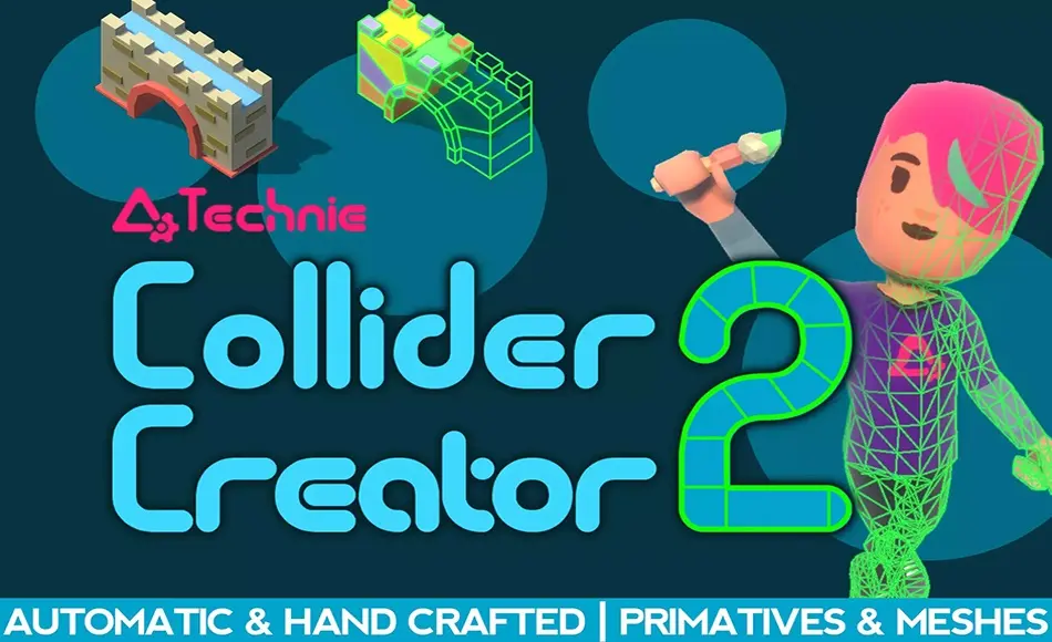 Unity插件 – 精准碰撞体创建插件 Technie Collider Creator 2