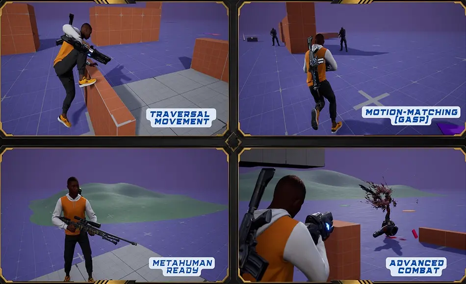 【UE5】第三人称射击游戏 Voyager: Third Person Shooter v2.9