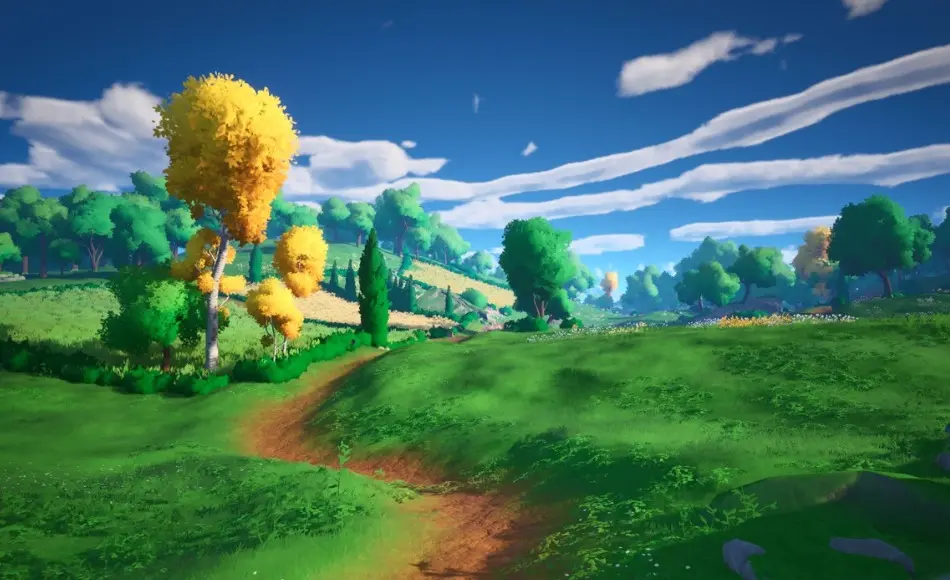 【UE5】风格化自然地形环境 Pure Nature : Meadows